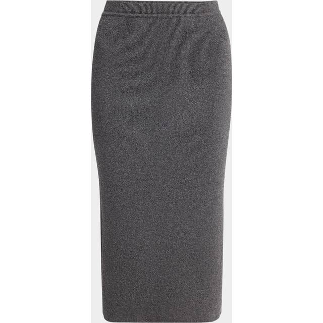 Cashmere Skirt - M - Black