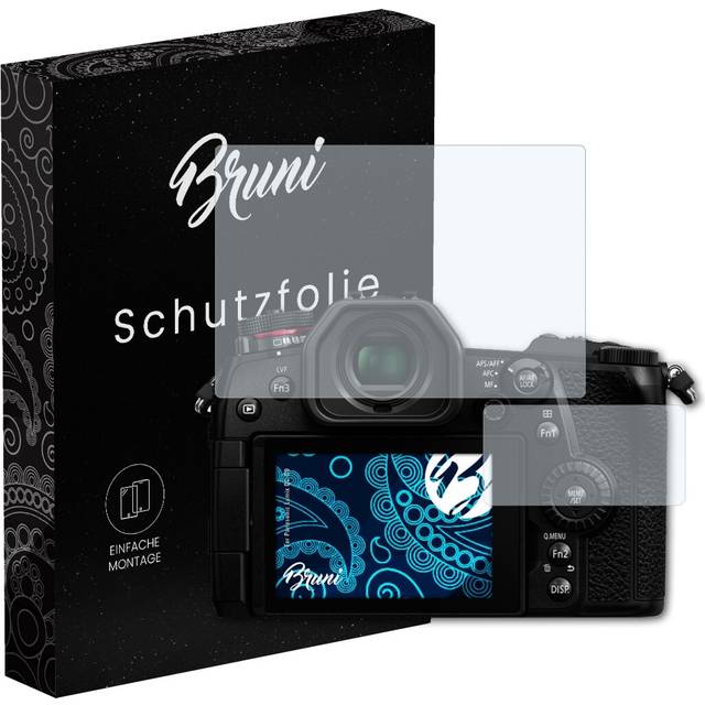Bruni 2x protective film for panasonic lumix dc-g9 screen protector