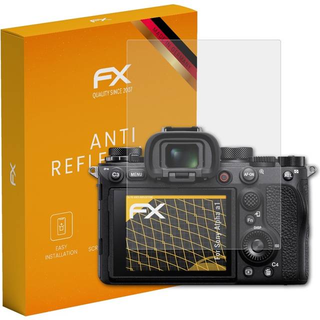 Atfolix 3x Screen Protection Film For Sony Alpha A1 Matt&shockproof