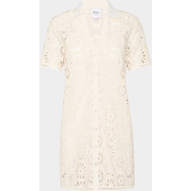 Carmel Summer Crochet Mini Dress - SUMMER CROCHET - X-Small