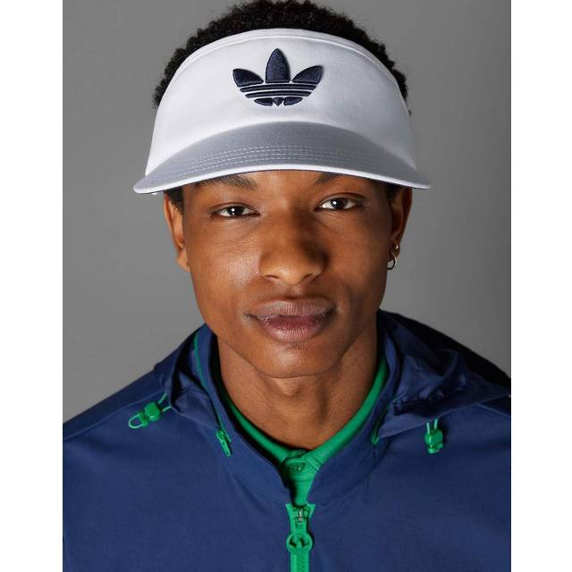 adidas Originals – Golf Tour – Vit skärmkeps i hög modell-Vit/a