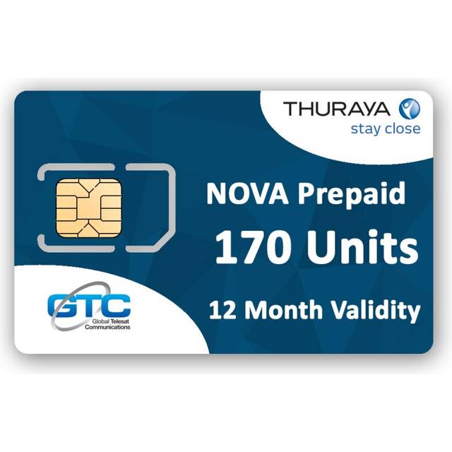 (170 Units) Thuraya Satellite Phone NOVA SIM