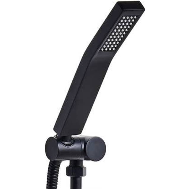 Beliani Shower Head Amboro Brass Black, Black