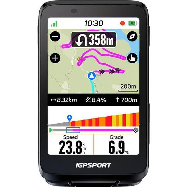 iGPSport BiNavi GPS Cykeldator