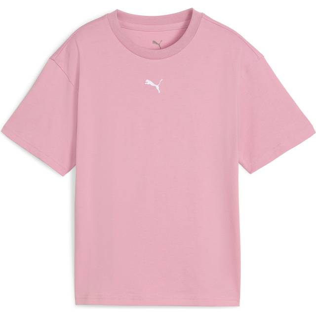 PUMA Essentials Boxy T-Shirt Youth, Poised Pink, size 9-10 Youth (9-10 Youth)