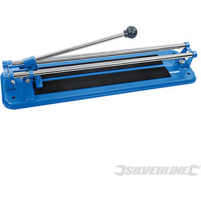 Silverline Tile Saw Hand Floor & Wall Tile Cutter 400mm Cutting Machine 481939