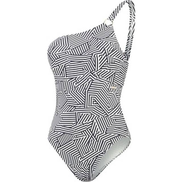 Speedo womens/ladies asymmetric one piece swimsuit gt2851