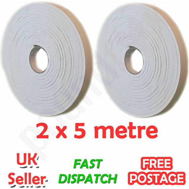 Twin Pack Foam Weather Strip