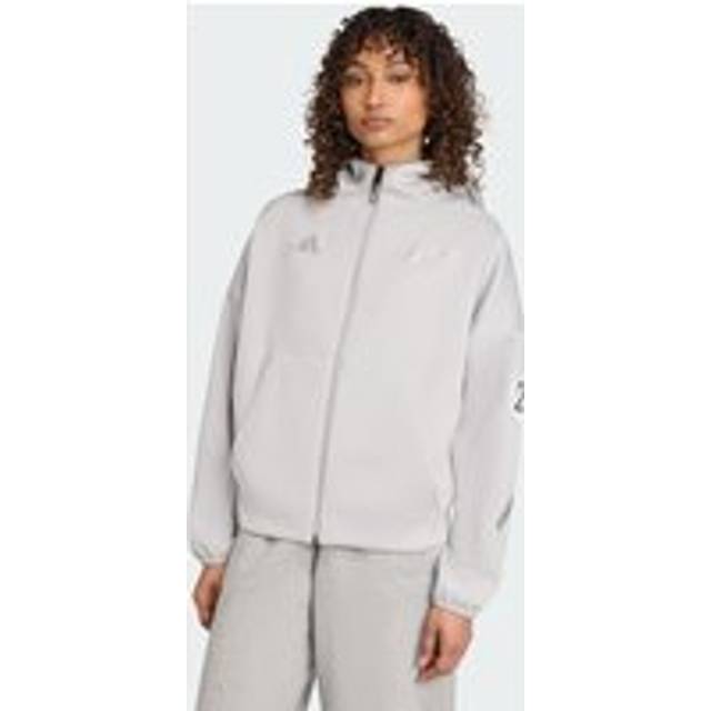 Mercedes AMG Petronas adidas F1 Silver Arrows Zip Through Hoodie - Womens