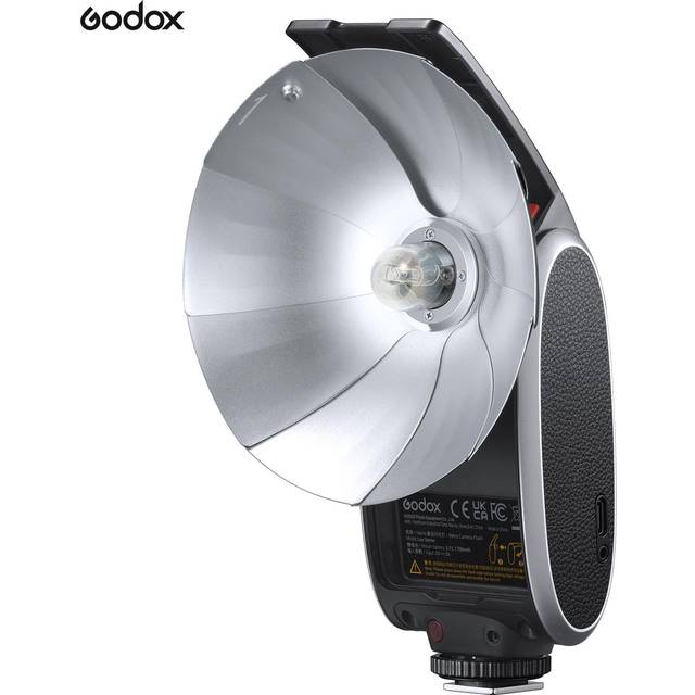 Godox Lux Senior Retro Camera Flash GN14 Color Temperature 6000K Auto & Manual Flash Modes 1/1-1/64 blå