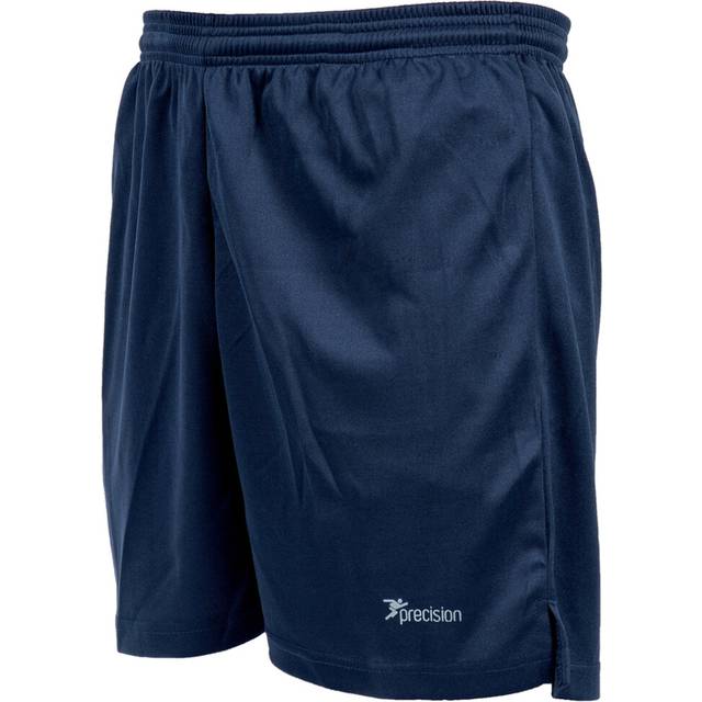 "S JUNIOR Elastic Lightweight Football Gym Training Shorts - Plain NAVY 22-24"""