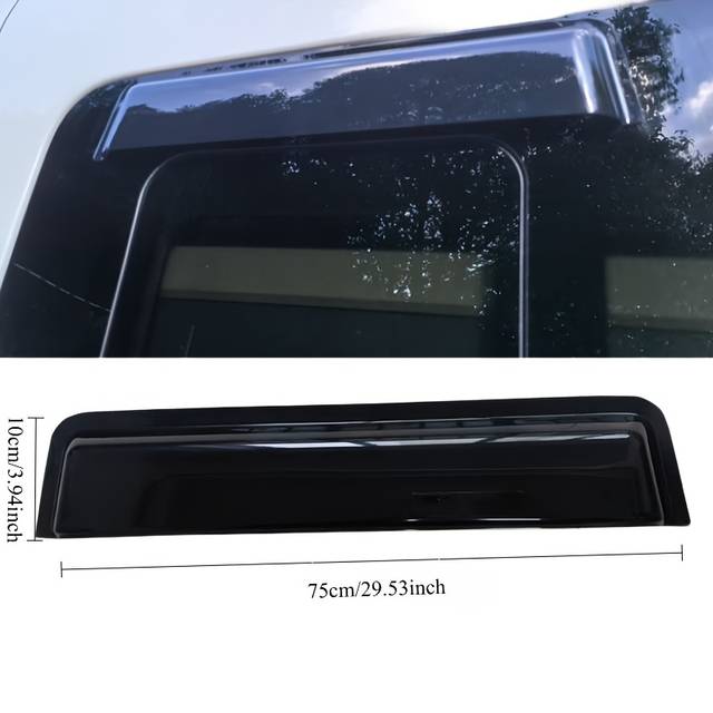 TEMU Rv Window Rain Cover, 3 Sizes, Pvc Material, , Car Window , Suitable For Cars, Rvs, Camping Cars, Trailer