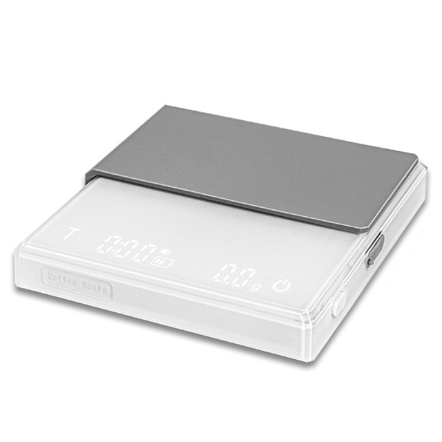 Personal Electronic Scale for Coffee Household ScaleGram Weight Chronograph Kitchen Waterproof Mini,A