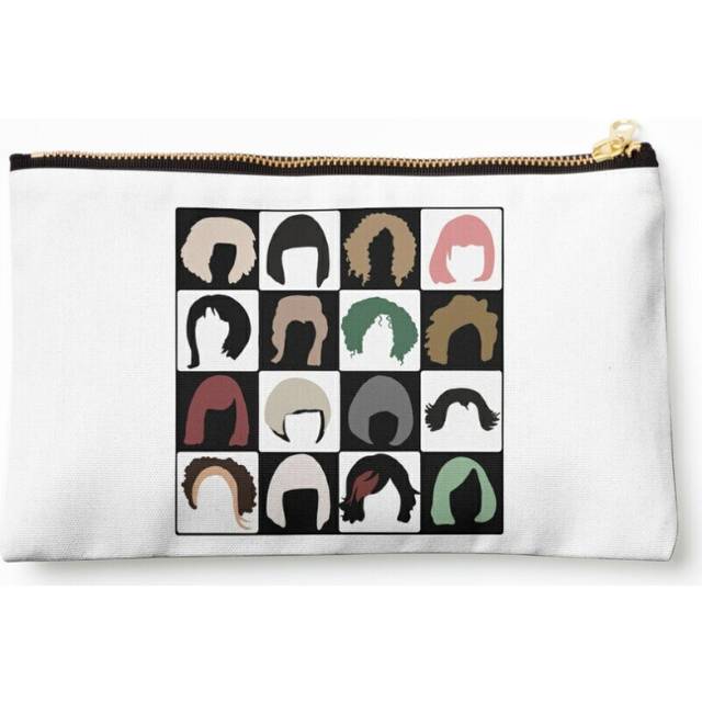 Makeup Bag Moira Wigs Cosmetic Organizer Tyvek Paper Bags Zipper Pouch