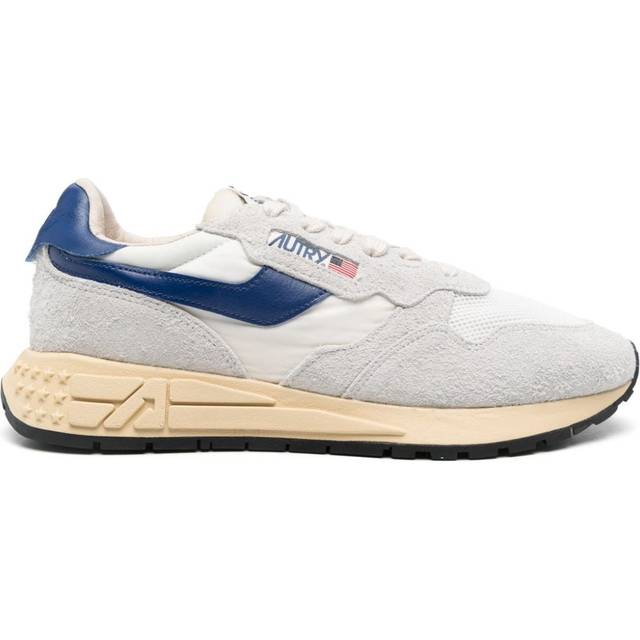 AUTRY Gray & Blue Reelwind Low Sneakers - SUEDE/NET WHT/LIMOGE - IT 44