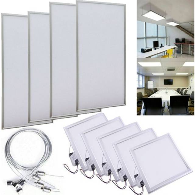 Led flat panel light drop ceiling light hanging residential industrial lighting