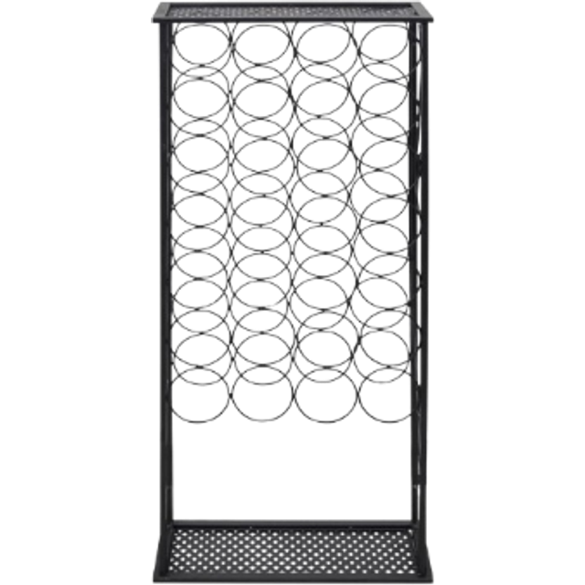 Metal Cubic Wine Storage Wine Rack Wine Stand Display Organizer 28 Bottles