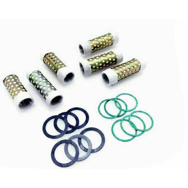 Oil Cleaner Element Filter + Washer Pack Of 6 For Royal Enfield Bullet 350/500cc