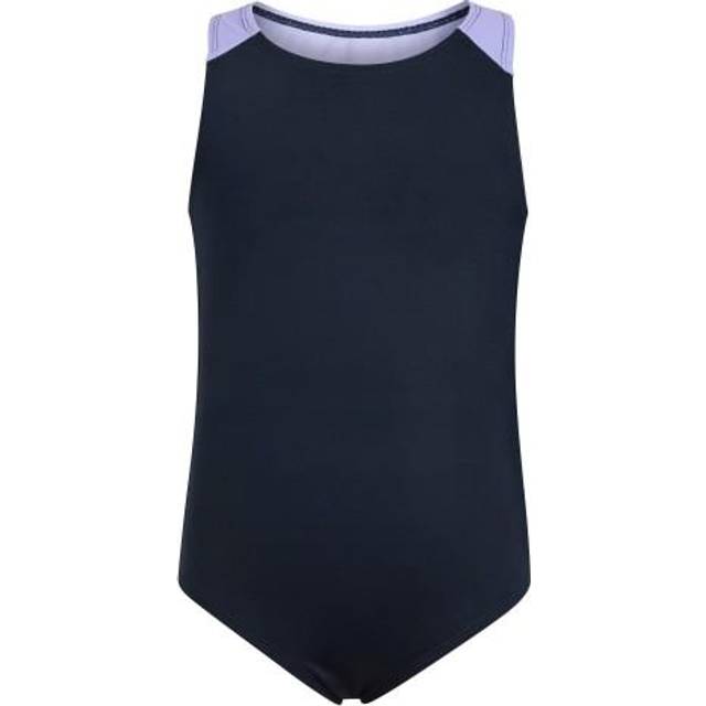 (3-4 Years, Navy) Mountain Warehouse Girls Sporty One Piece Swimsuit