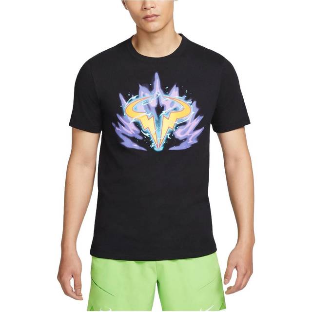 NikeCourt Dri-FIT Rafa Tennis T-Shirt Asia Sizing 'Black' FV8437-010 - M