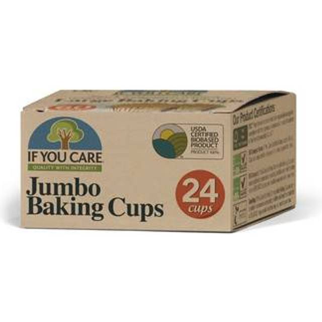 If You Care Baking Cups Unbleached Chlorine-Free - 24 Cups - Jumbo