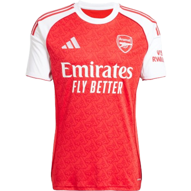 Men's adidas Adults Arsenal 25/26 Home Jersey in Red/White | Polyester