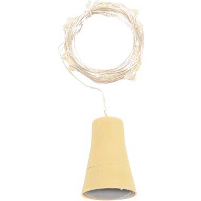1pcs Solar 2m Led Cork Shaped 20 Led Night Fairy String Light Kork2766