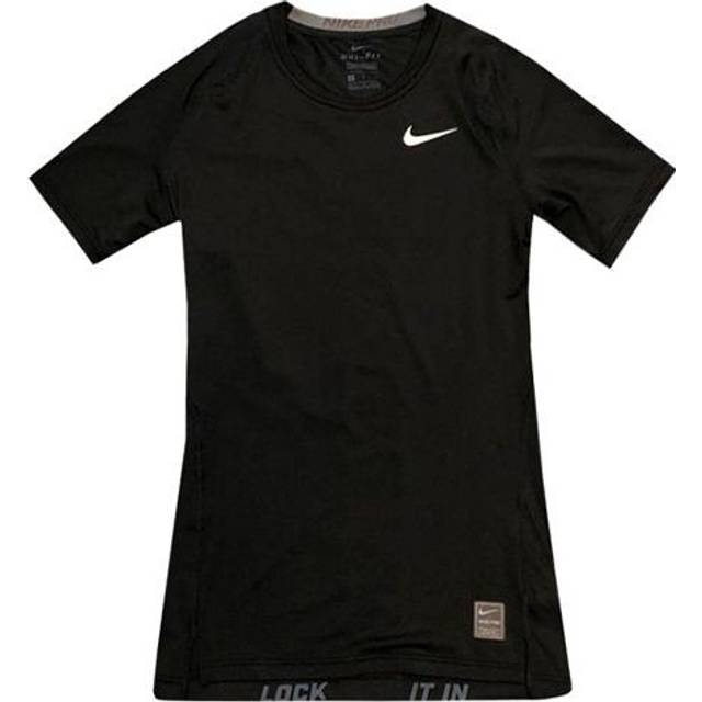 Nike Pro Training Quick-Dry Fitness Short Sleeve T-Shirt Men Tops Black 933317-010 M