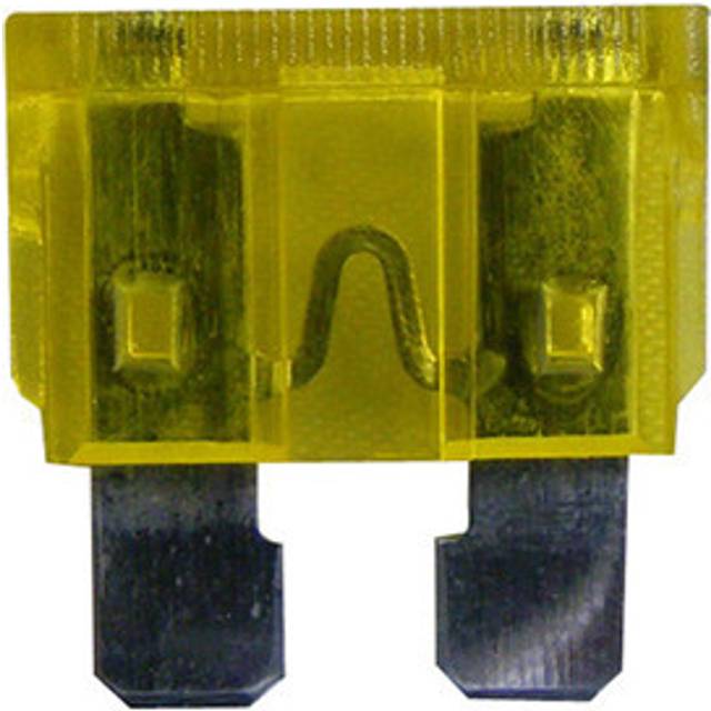 Standard Blade 20a Fuses - Pack Of 50 - Colour Coded - Pearl Consumables Pf052