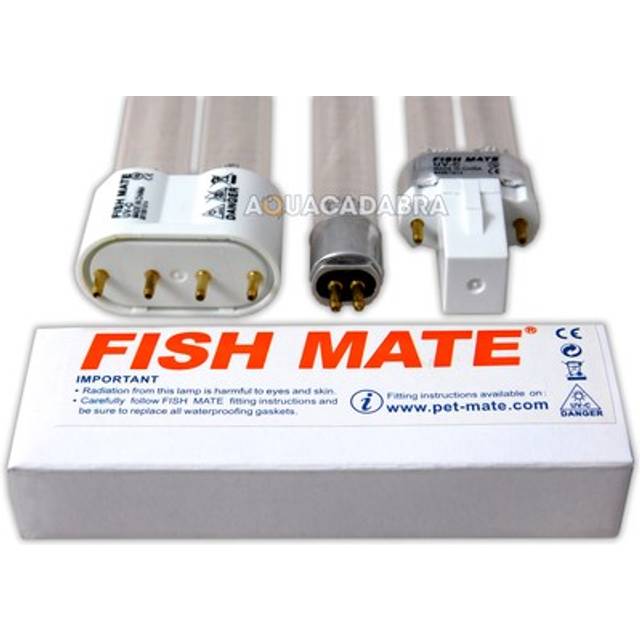 Genuine fish mate uv bulb all sizes pond filter uvc bulb tube lamp pls pll