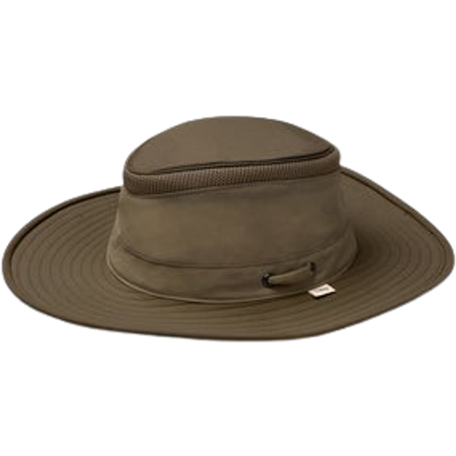 Tilley airflo broad brim hat - olive