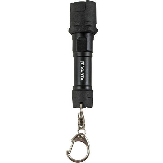 Varta Indestructible Key Chain LED Mini Torch 1 x AAA Battery Black