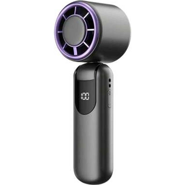 SHEIN Handheld High-Speed Cooling Fan Folding Portable Turbo Mini Semiconductor Ice Small Fan