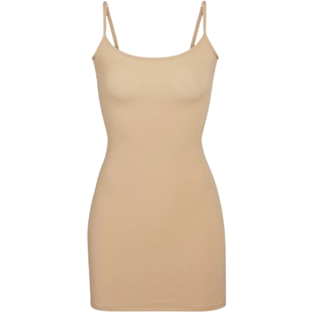 SKIMS Slip Dress | Light Neutral | XL | Fits Everybody - Clay