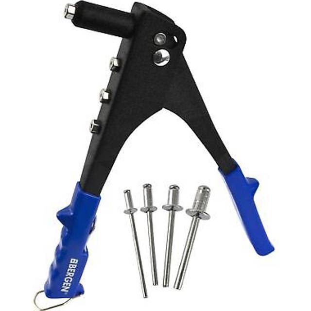 Hand Riveter Gun Pop Pot Rivet 2.4 / 3.2 / 4.0 / 4.8mm Heads And 40 Rivets At961