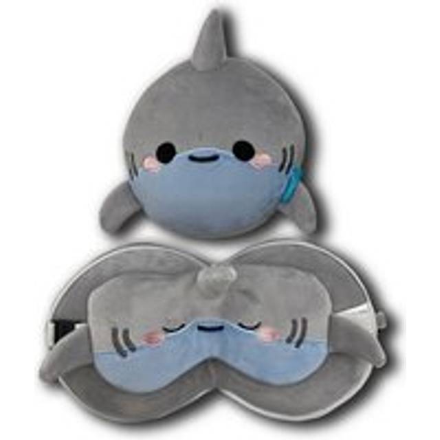 Relaxeazzz Travel Pillow & Eye Mask - Archie The Shark