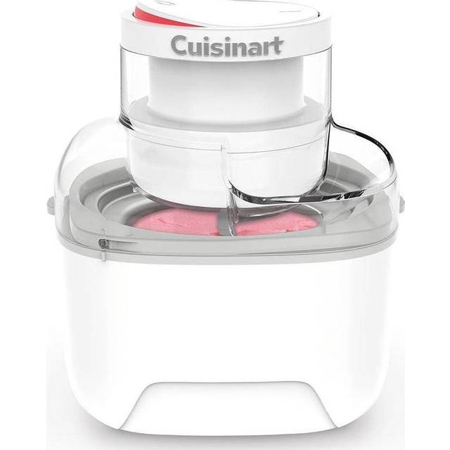 Cuisinart Solo Scoops Ice Cream Maker | Hemlagad gelato & glassmaskin på 25 minuter | Sorbet Maker | Frozen Yogurt Maker | Kompakt, platsbesparande | 475 ml blandningsskål | ICEM10