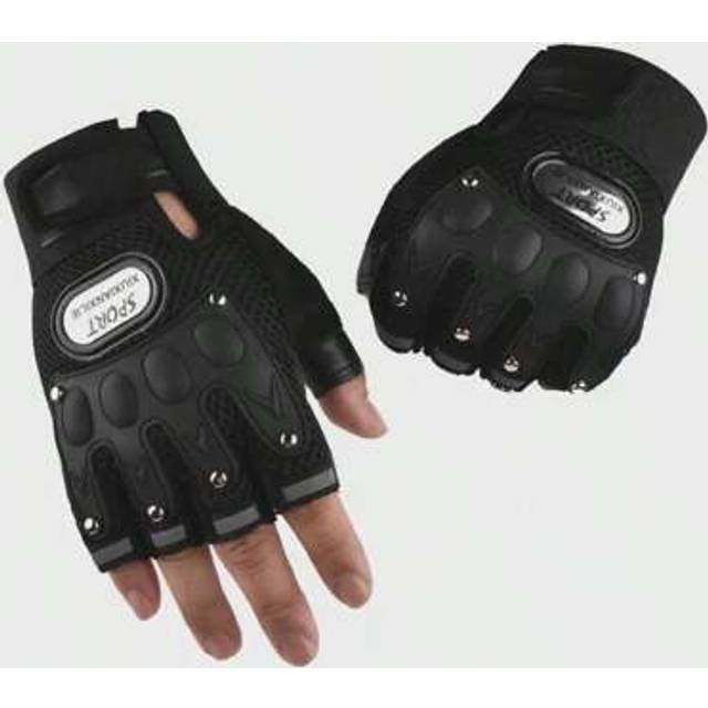 SHEIN A Pair Of Outdoor Sports Fitness Half-Finger Gloves Spring Play Cycling Mountaineering Handguard Non-Slip Men&#39;s Gloves