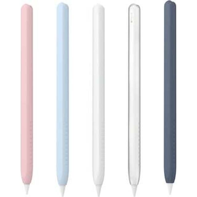 SHEIN Silicone Skin Sleeve Cover Compatible With Apple Pencil Pro&2nd Generation Protective Sleeve Skin Accessories With 3pcs Apple Pencil Tips Cover