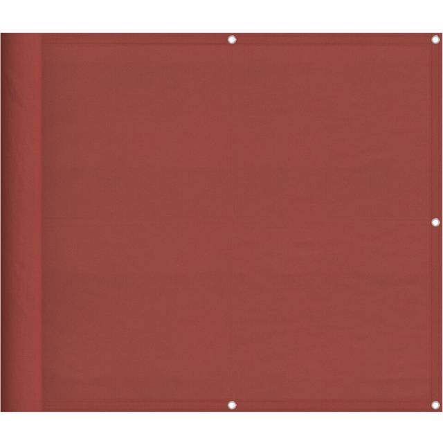 vidaXL Balcony Screen Terracotta 90x1000 cm 100% Polyester Oxford