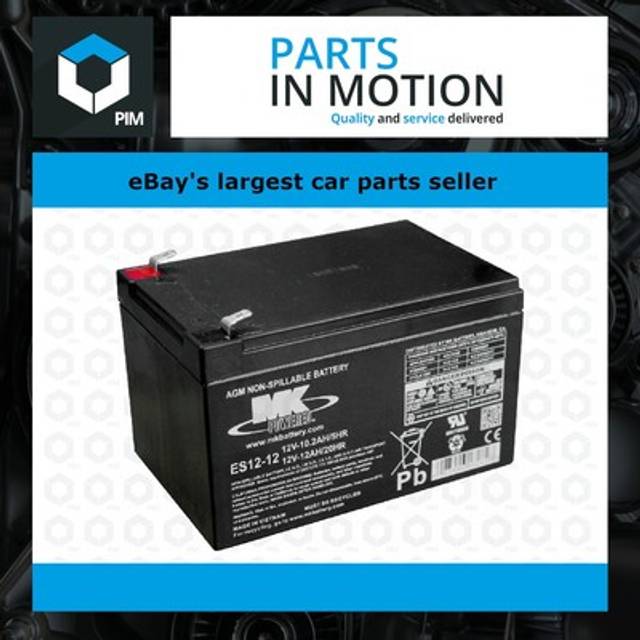 Es12-12 mk agm 12v mobility vrla battery 12v 12ah
