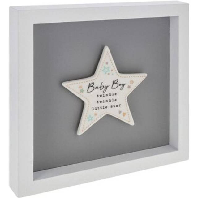Heartfelt art baby boy twinkle little star baby wall plaque gift idea