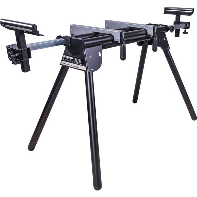 Evolution Power Tools EVOMS1 Mitre Saw Stand, Universal Compact Folding with Extending Support Arms, Fits Evolution, Makita, DeWalt, Bosch, Ryobi,