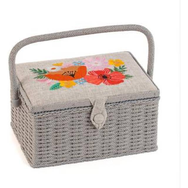 Hobby gift sewing box (m): wildflowers