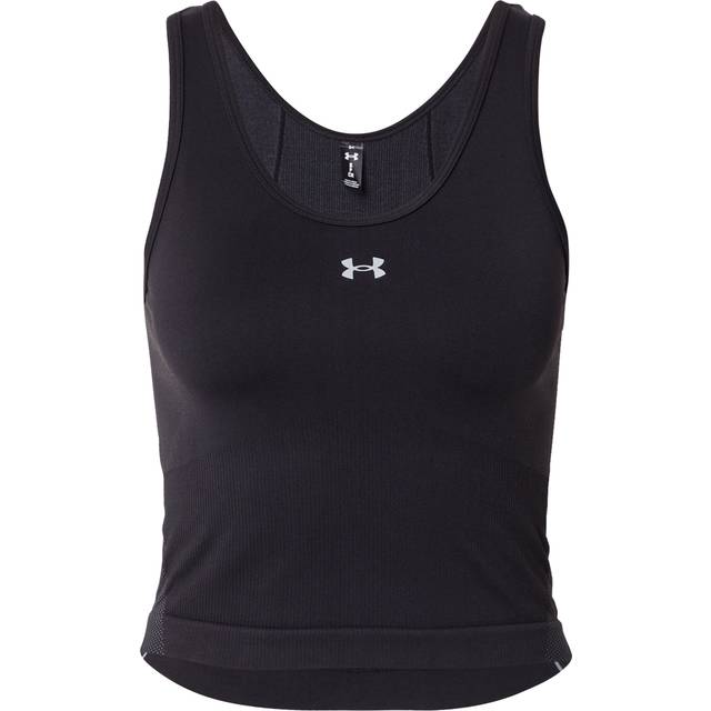 UNDER ARMOUR Womens Training Vanish Seamless Tank - Black, Black, Size S, Women