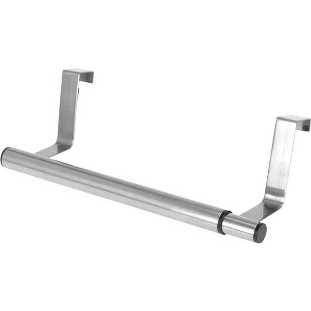 Extendable over door hanging rail rack towel hanger kitchen bathroom cupboard