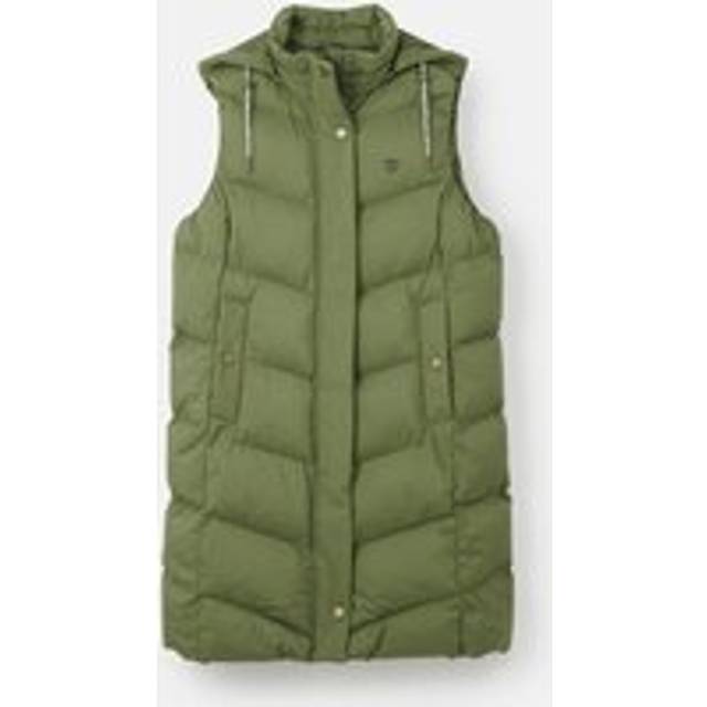 Savannah Long Gilet - Olive - 14