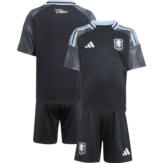 adidas Aston Villa FC 2025/26 Away Kit Children - Black - Kids - 18-24M