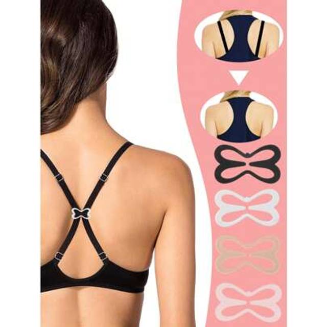 SHEIN Bra Strap Clips,Bra Clips For Back, Bra Clip For Conceal Straps And Cleavage Control,Sports Bras Ajustadores For Women,Bra Strap Holder Clips For Race