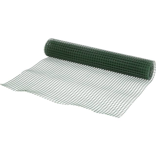 Blooma 20X20mm Pvc-Coated High-Density Polyethylene (Hdpe) Wire Mesh Roll, (L)5M (H)1M - Dark green - One Size